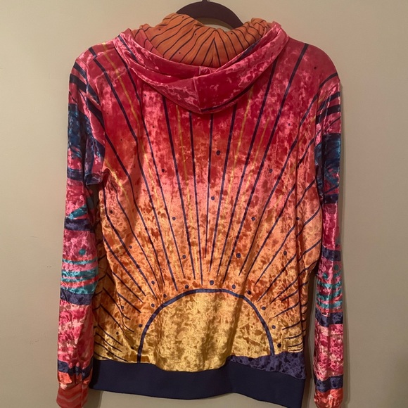 ELECTRO THREADS CRUSHED VELVET HOODIES + SWEATPANTS LOT BUNDLE - Picture 9 of 13